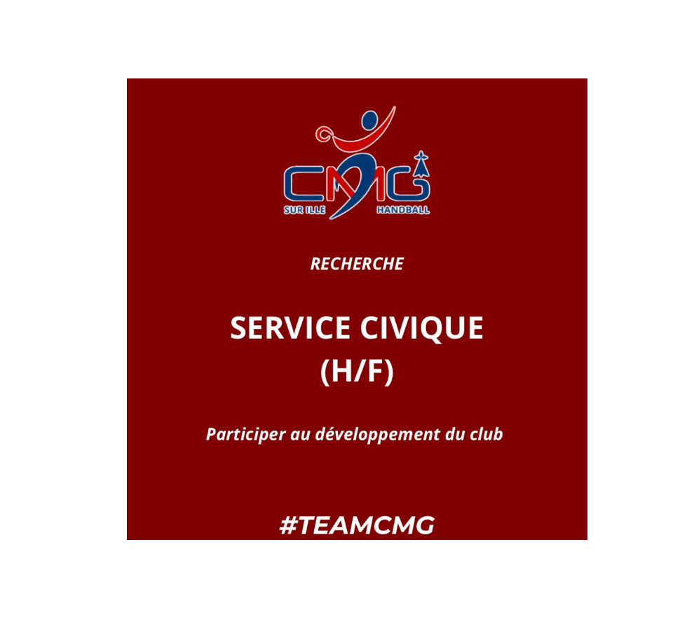 Opportunité d'emploi au sein du CMG sur Ille Handball – Saison 2025/2026