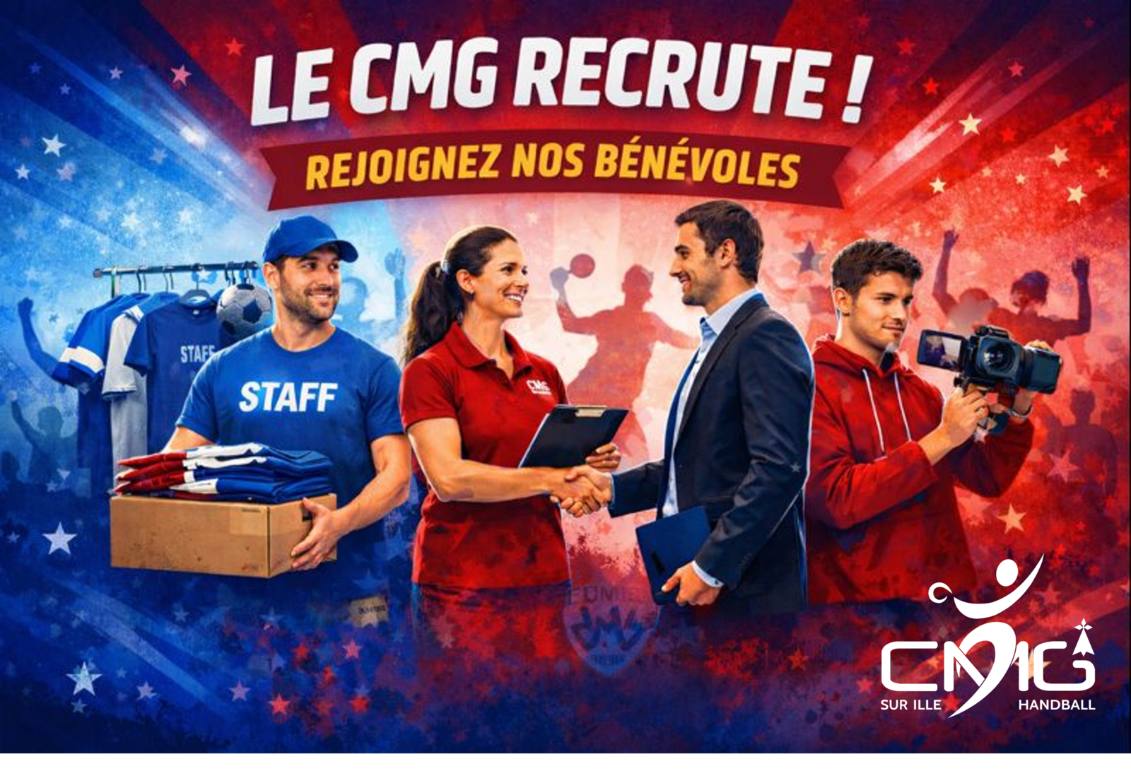 Le CMG recrute : rejoignez nos bénévoles et renforcez le staff du club