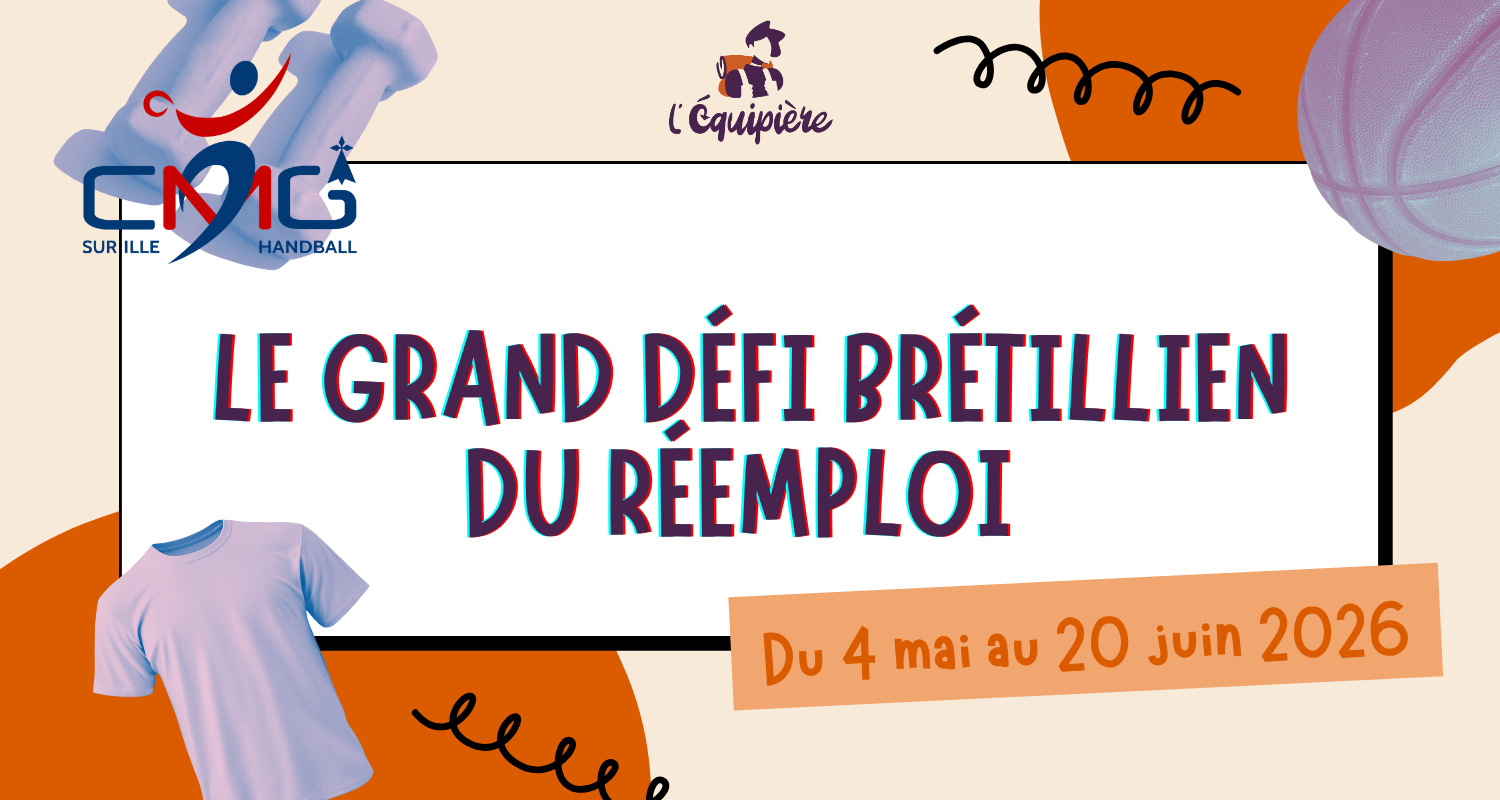 Le CMG s'associe au Grand défi du réemploi 35 du 04 Mai au 20 Juin 2026