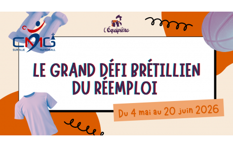 Le CMG s'associe au Grand défi du réemploi 35 du 04 Mai au 20 Juin 2026